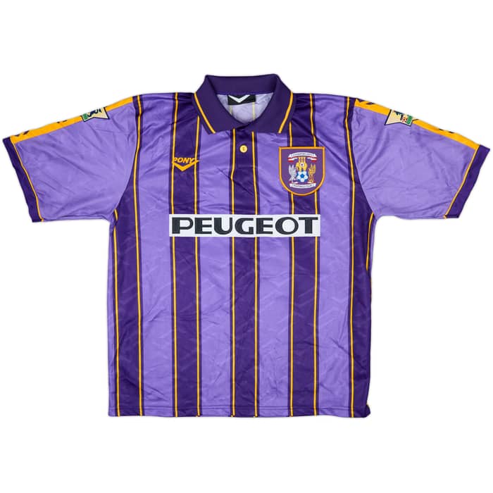 1995-96 Coventry Match Issue Away Shirt Daish #30
