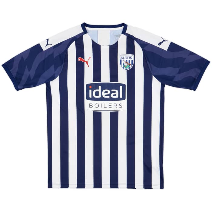 2019-20 West Brom Authentic Home Shirt Barry #18 - 6/10 - (L)
