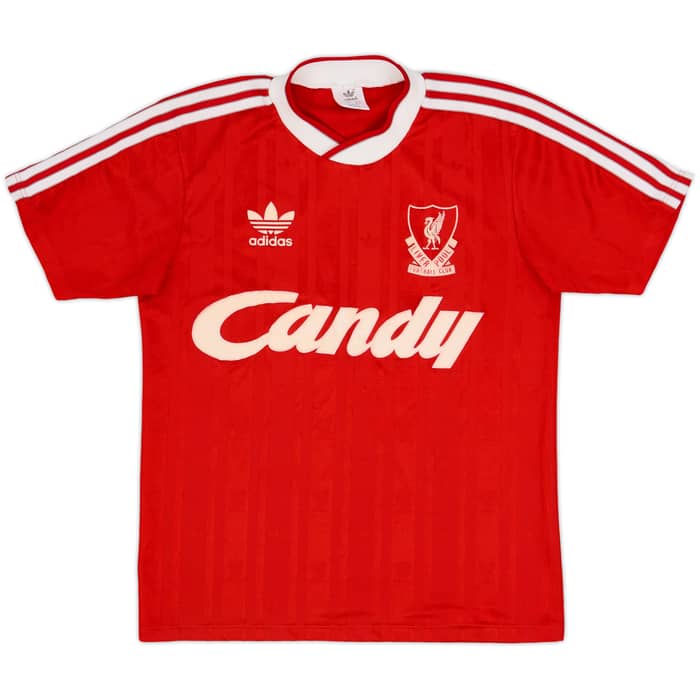 1988-89 Liverpool Home Shirt - 8/10 - (M)