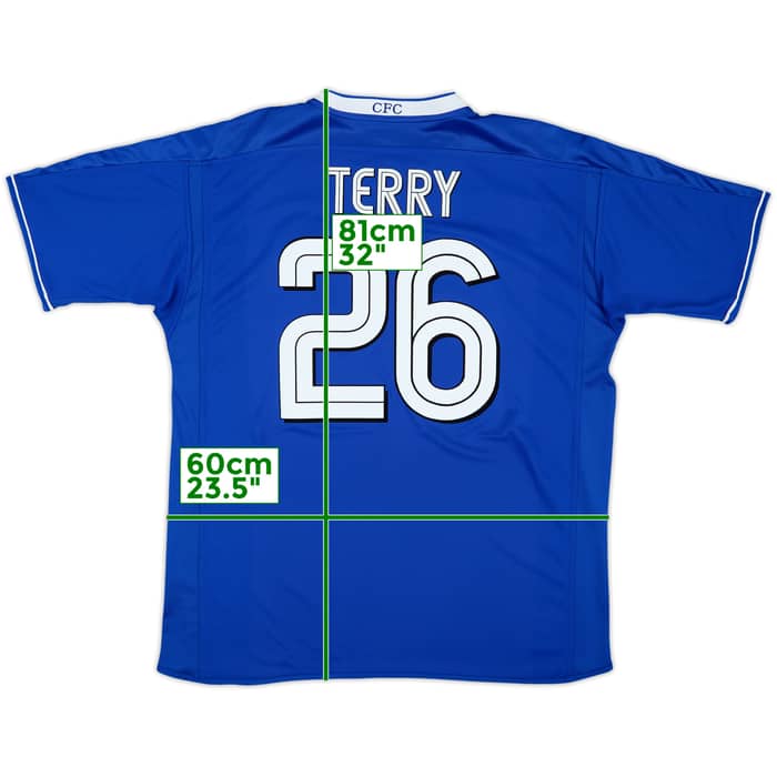 2003-05 Chelsea Home Shirt Terry #26 - 5/10 - (XL)