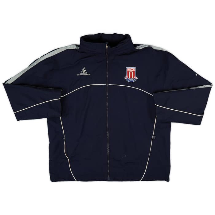 2009-10 Stoke City Le Coq Sportif Padded Bench Coat - 5/10 - (XL)