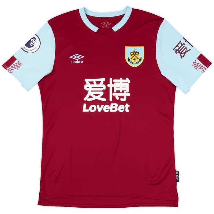 2019-20 Burnley Home Shirt Wells #21 - 9/10 - (M)
