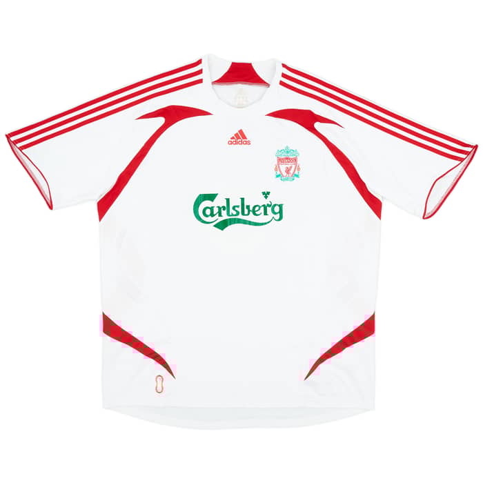 2007-08 Liverpool Away Shirt Gerrard #8 - 6/10 - (XXL)