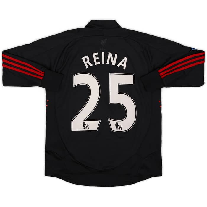 2008-09 Liverpool GK Shirt Reina #25 - 7/10 - (L.Boys)