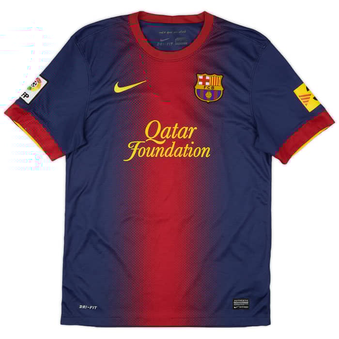 2012-13 Barcelona Home Shirt Messi #10 - 8/10 - (S)
