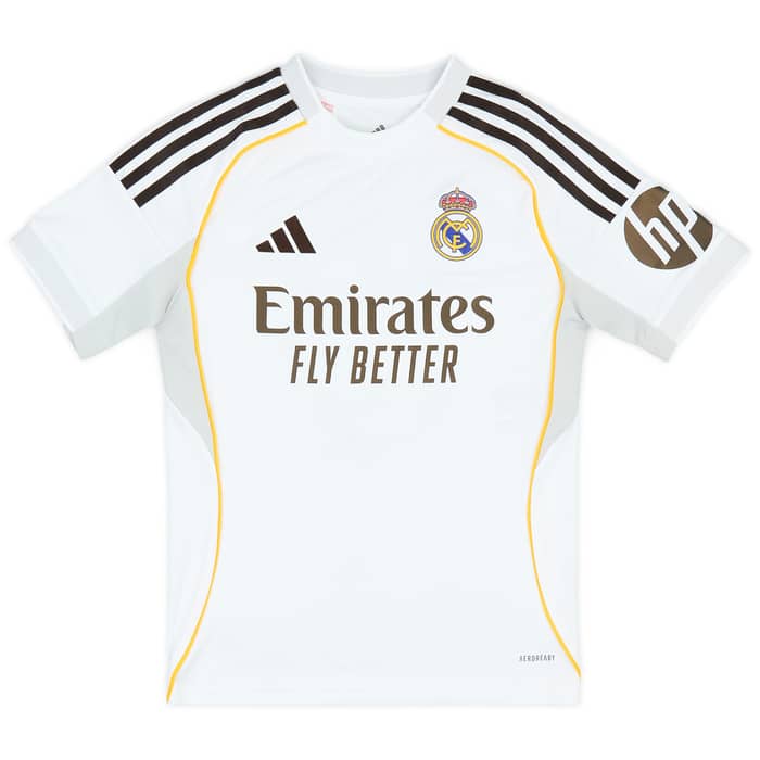 2025-26 Real Madrid Home Shirt Mbappe #10 (KIDS)