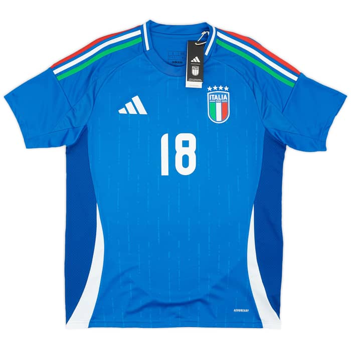 2024-25 Italy Home Shirt Barella #18