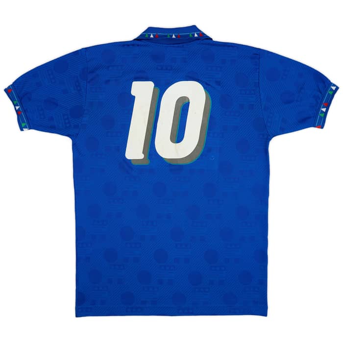 1994 Italy Home Shirt #10 - 6/10 - (M)