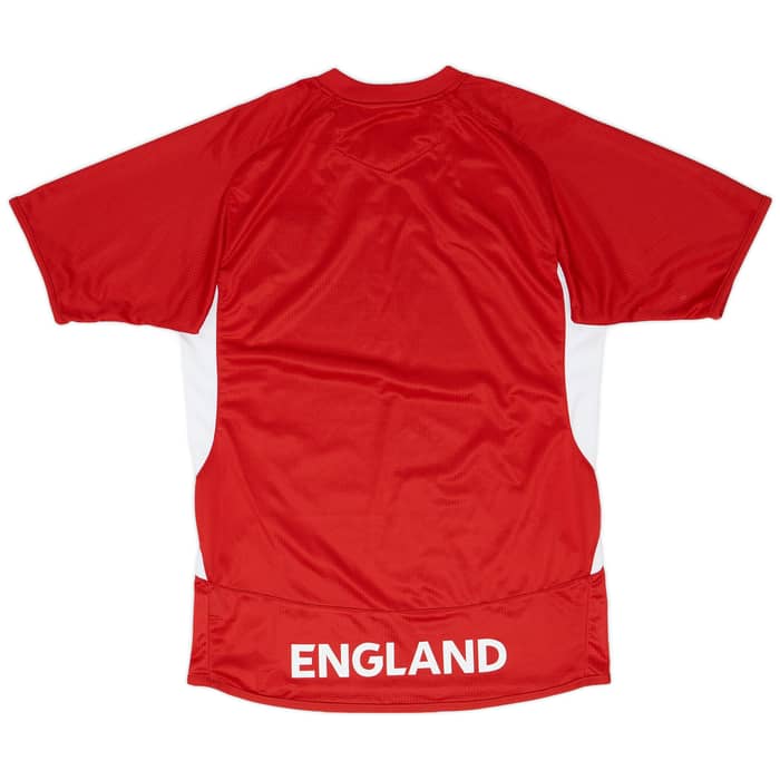 2005-06 England Umbro Training Shirt - 9/10 - (S)