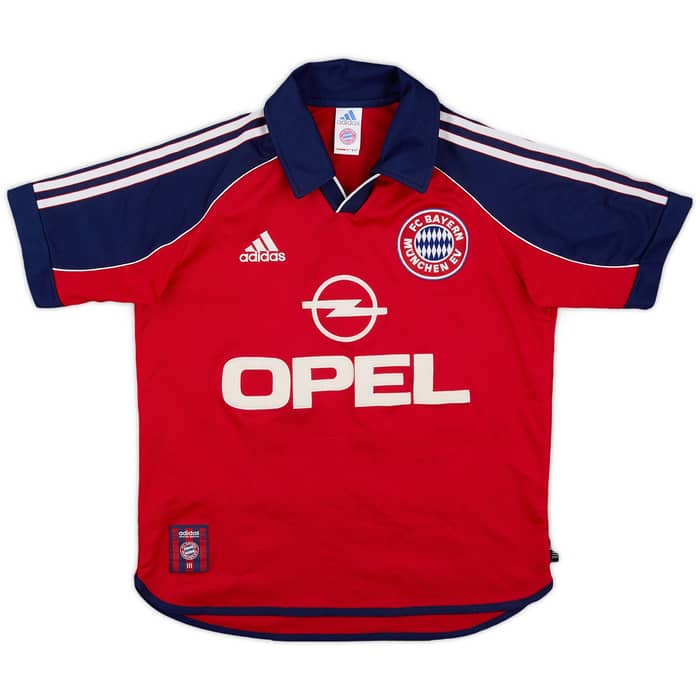1999-01 Bayern Munich Home Shirt Santa Cruz #24 - 7/10 - (Y)