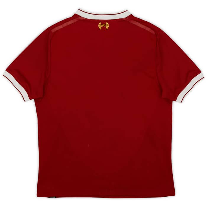 2017-18 Liverpool 125 Years Home Shirt - 5/10 - (M.Boys)