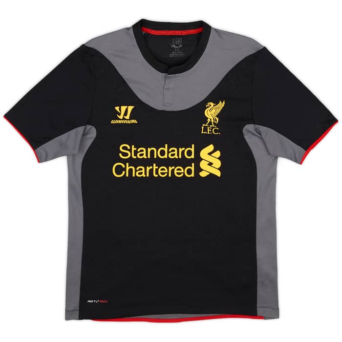 2012-13 Liverpool Away Shirt Gerrard #8 - 7/10 - (S)