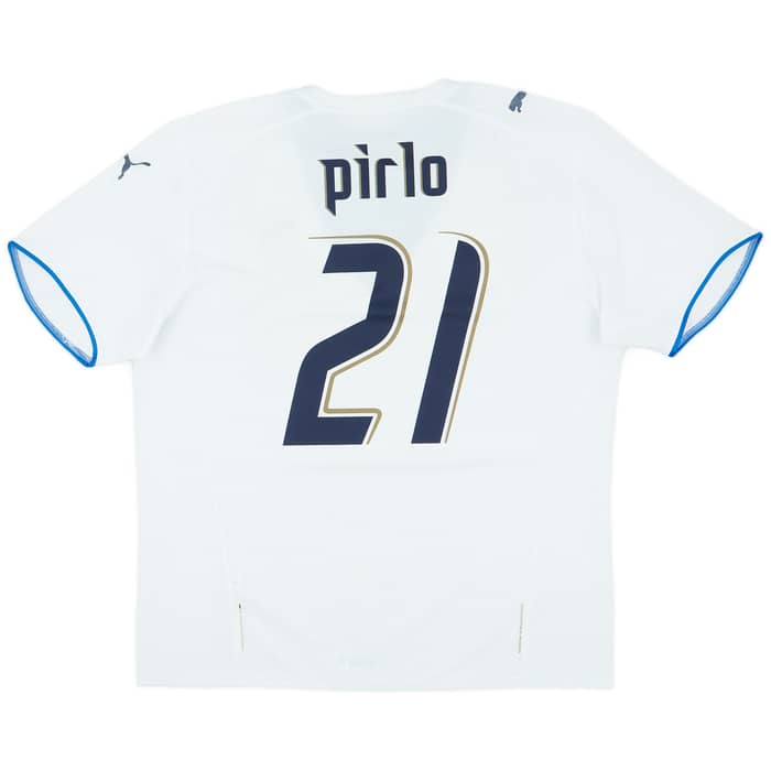2006 Italy Away Shirt Pirlo #21 - 5/10 - (XL)