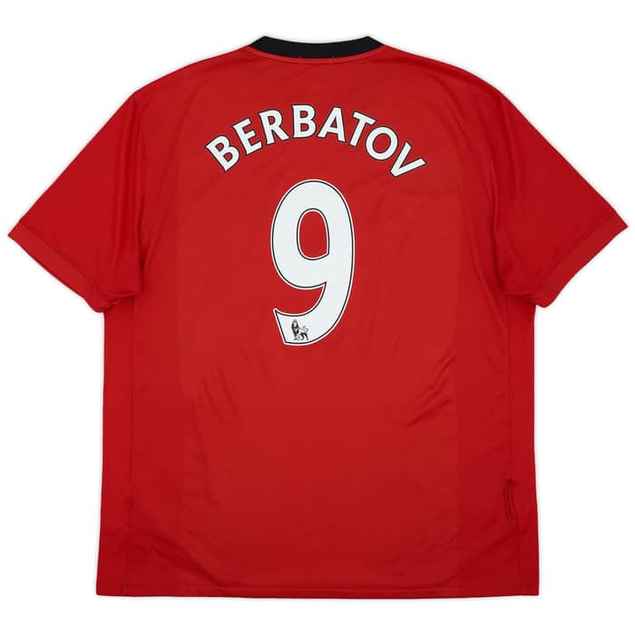 2009-10 Manchester United Home Shirt Berbatov #9