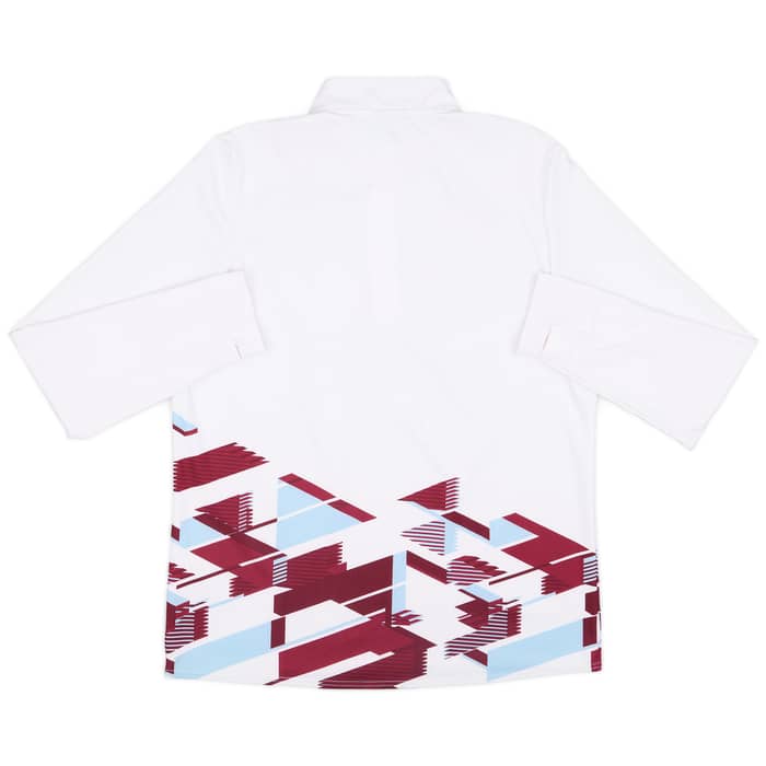 2023-24 West Ham Player Issue 1/4 Zip Training Top - 9/10