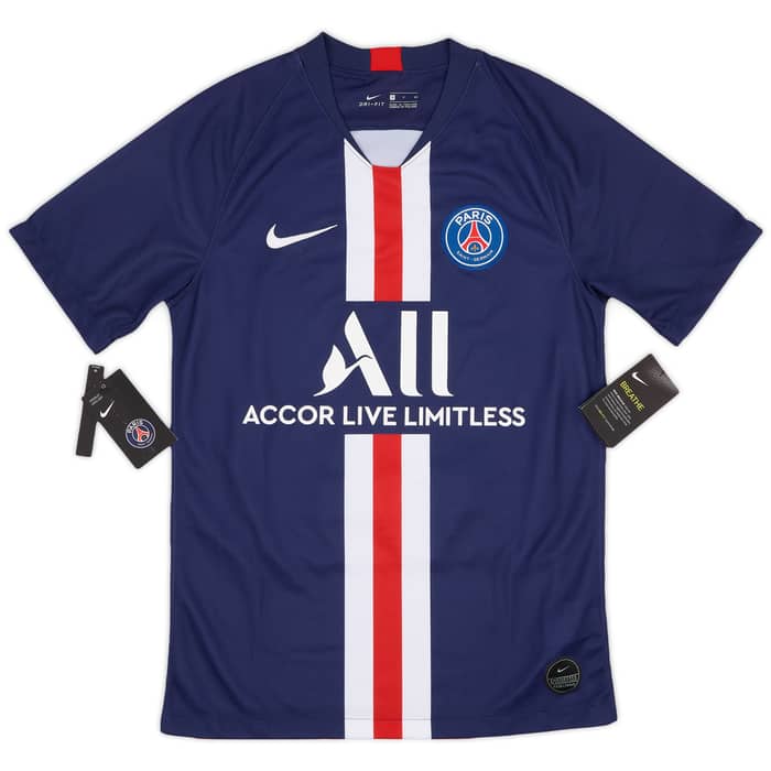 2019-20 Paris Saint-Germain Home Shirt Mbappe #7 (S)