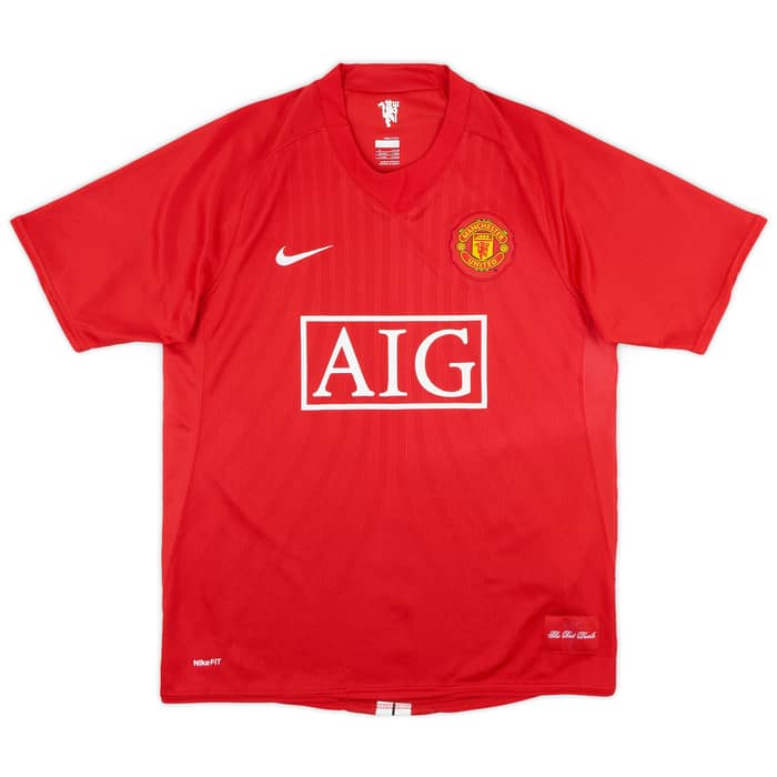 2008-09 Manchester United Home Shirt Ronaldo #7