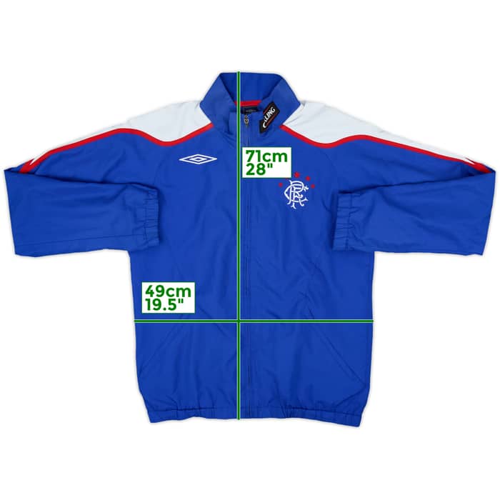 2007-08 Rangers Umbro Track Jacket - 8/10 - (S)