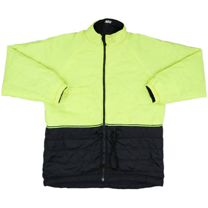 1997-98 Borussia Dortmund Nike Reversible Padded Bench Coat - 7/10 - (L)
