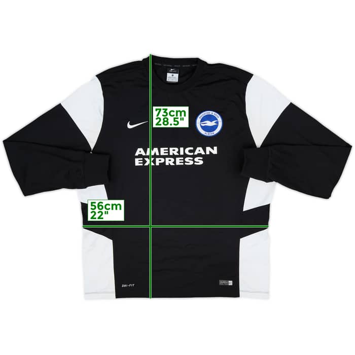 2015-16 Brighton Nike Sweat Top - 7/10 - (XL)