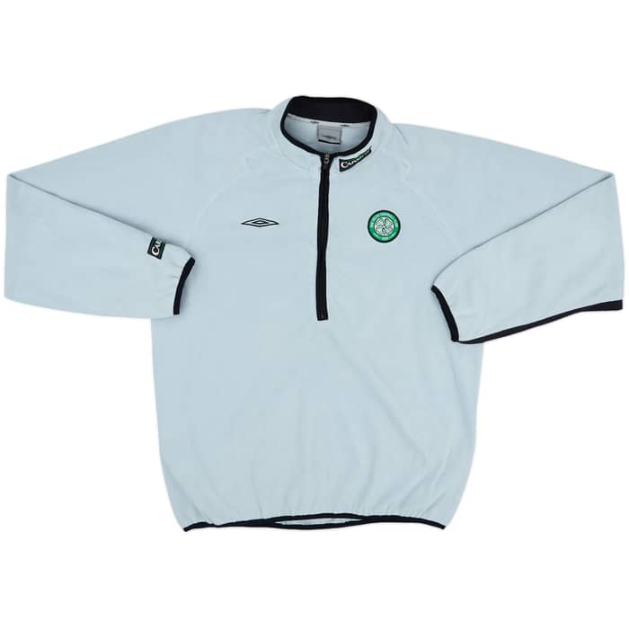 2004-05 Celtic Umbro 1/2 Zip Fleece Top - 10/10 - (L)