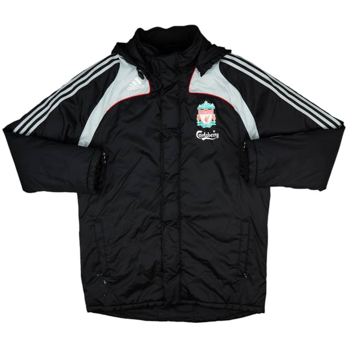 ウェア adidas liverpool 2006-07 Liverpool adidas Hooded Rain Jacket - 5/10 - (M)