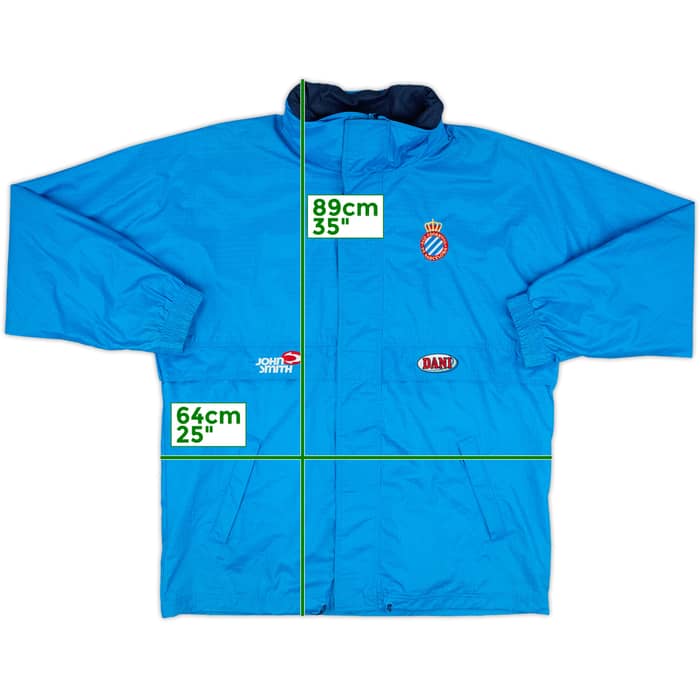 1999-00 Espanyol John Smith Hooded Rain Jacket - 8/10 - (XL)
