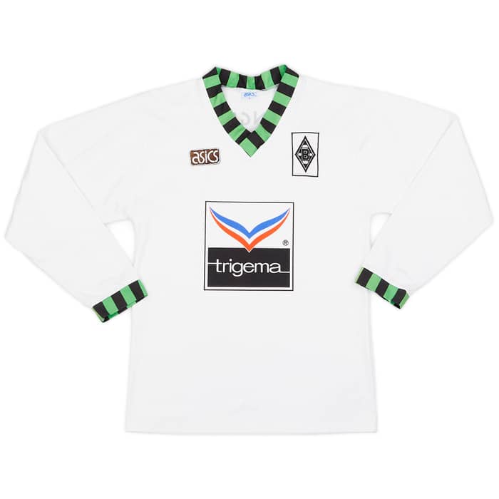 1992-94 Borussia Monchengladbach Home L/S Shirt - 5/10 - (S)