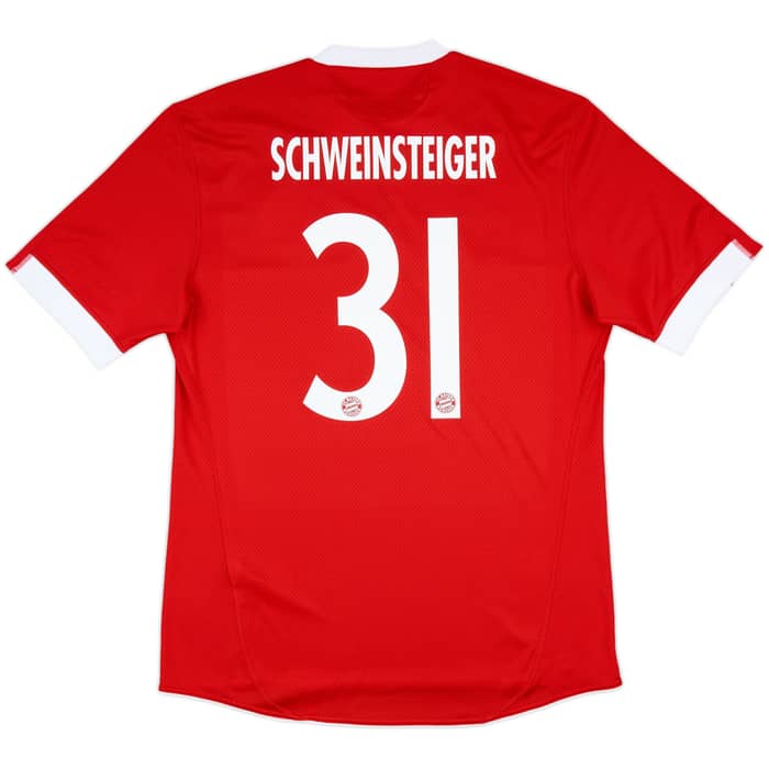 2009-10 Bayern Munich Player Issue Home Shirt Schweinsteiger #31 - 9/10 - (XL)
