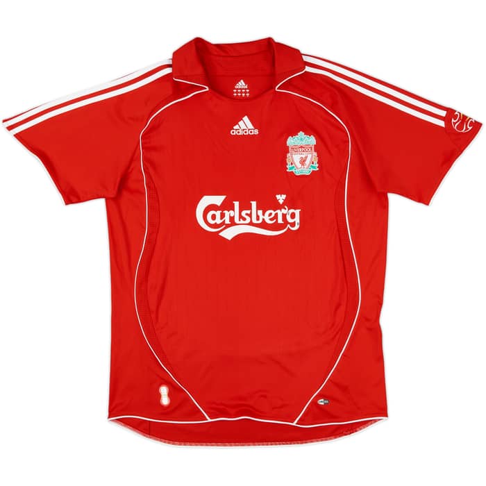 2006-08 Liverpool Home Shirt Alonso #14 - 6/10 - (L)