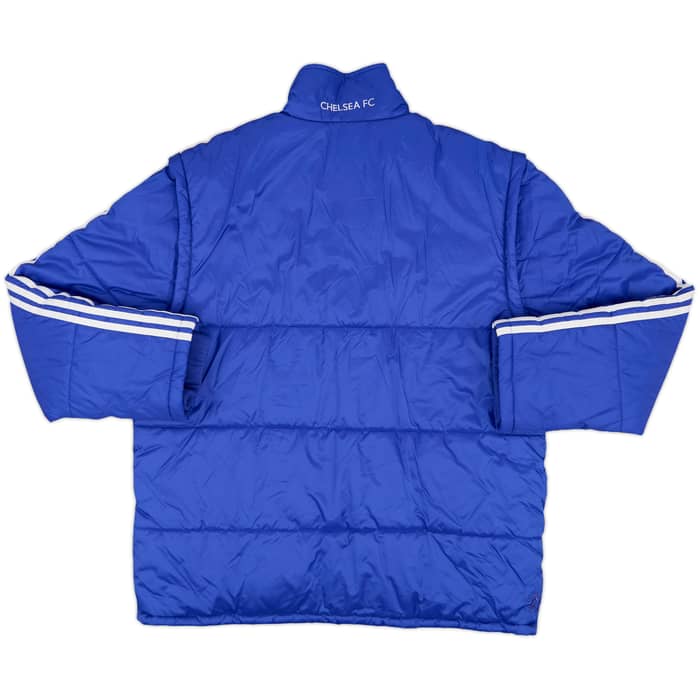 2013-14 Chelsea adidas Padded Bench Coat - 8/10 - (L)