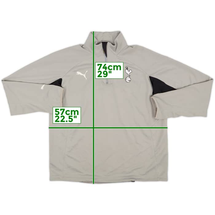 2008-09 Tottenham Puma 1/4 Zip Drill Top - 8/10 - (XL)