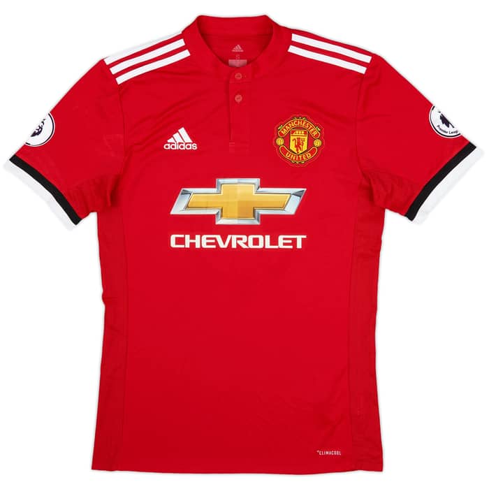 2017-18 Manchester United Home Shirt Pogba #6 - 8/10 - (S)