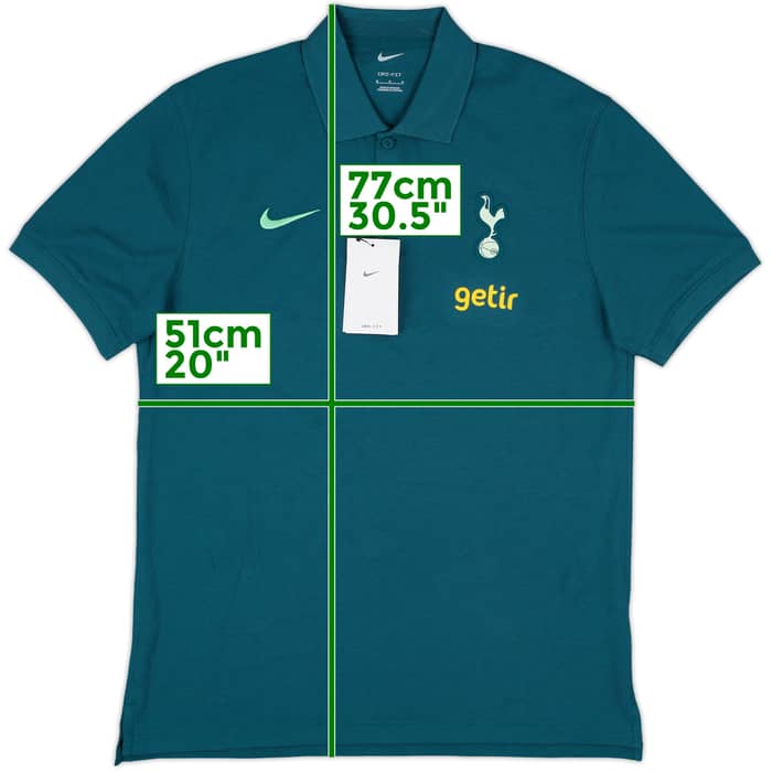 2021-22 Tottenham Nike Polo Shirt (M)