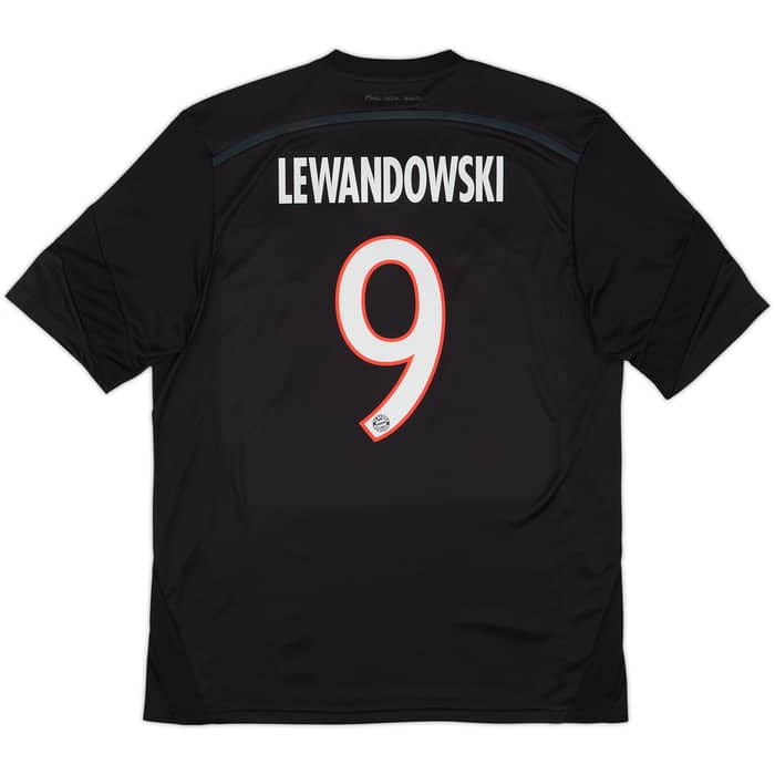 2014-15 Bayern Munich Third Shirt Lewandowski #9 - 9/10 - (L)