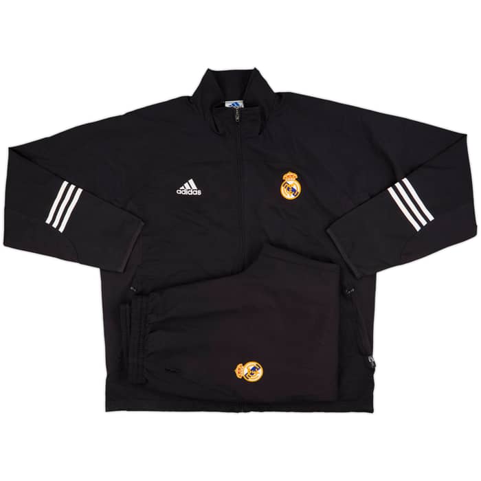 2002-03 Real Madrid adidas Tracksuit - 9/10 - (L/XL)