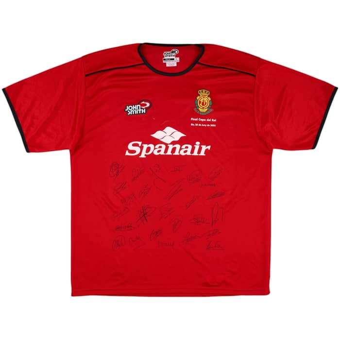 2002-03 Mallorca 'Squad Signed' Home Shirt - 7/10 - (XL)