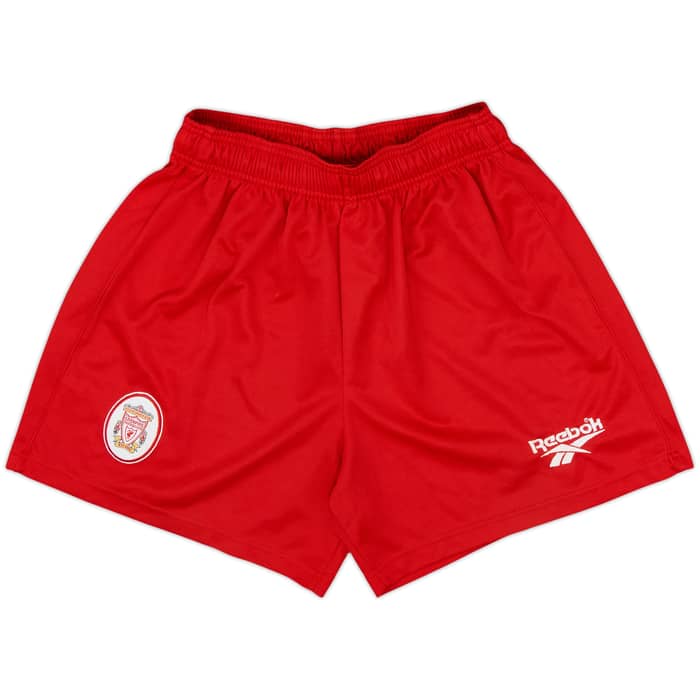 1996-98 Liverpool Home Shirt & Shorts Fowler #9 - 9/10 - (M)