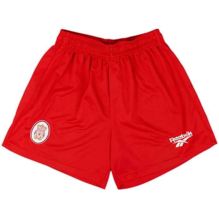 1996-98 Liverpool Home Shirt & Shorts Fowler #9 - 9/10 - (M)