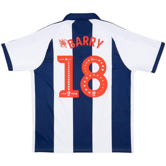 2018-19 West Brom Home Shirt Barry #18 - 9/10 - (XL)