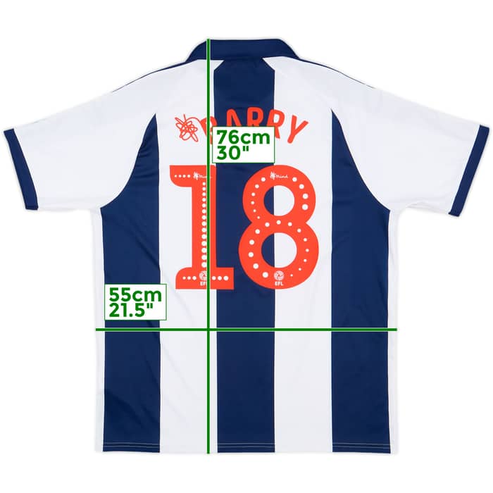 2018-19 West Brom Home Shirt Barry #18 - 9/10 - (XL)