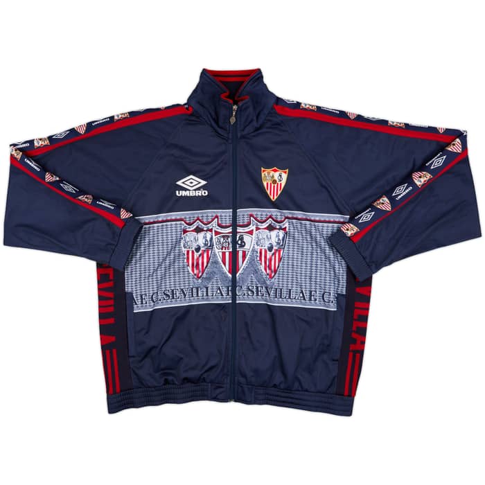 1995-96 Sevilla Umbro Tracksuit - 8/10 - (XL)
