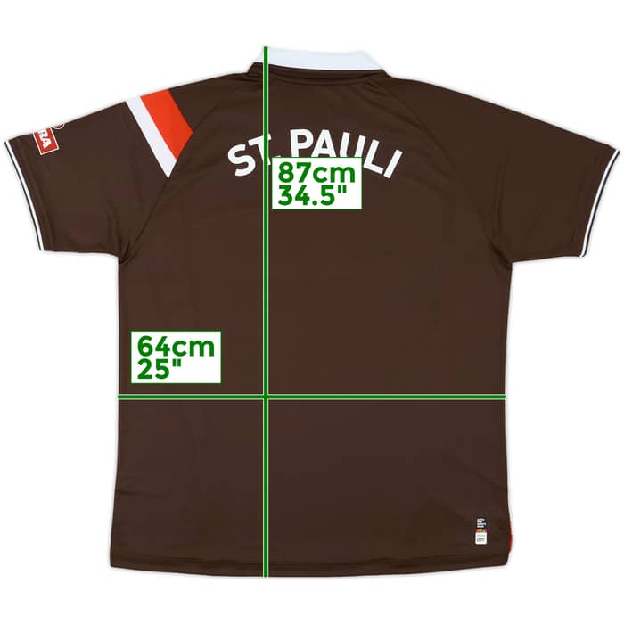 2023-24 St Pauli 'Anti-Racism' Third Shirt (XXL)