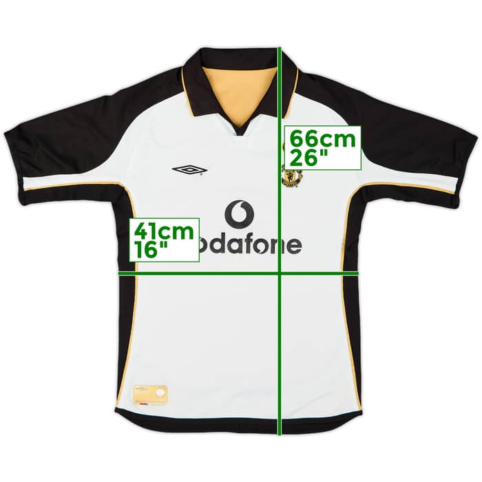 2001-02 Manchester United Centenary Away/Third Shirt - 5/10 - (L.Boys)