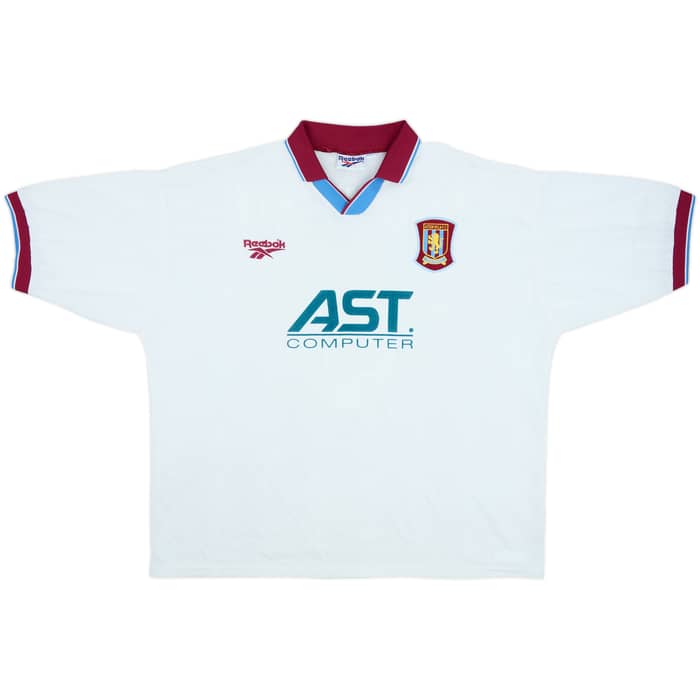 1996-98 Aston Villa Away Shirt Southgate #4 - 8/10 - (XXL)