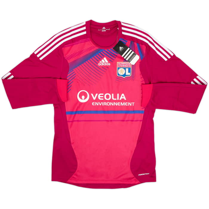 2011-12 Lyon Authentic Third L/S Shirt (M)