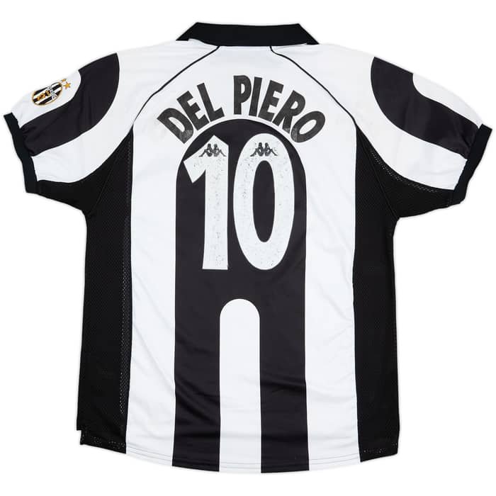 1997-98 Juventus Centenary Home Shirt Del Piero #10 - 6/10 - (XL)
