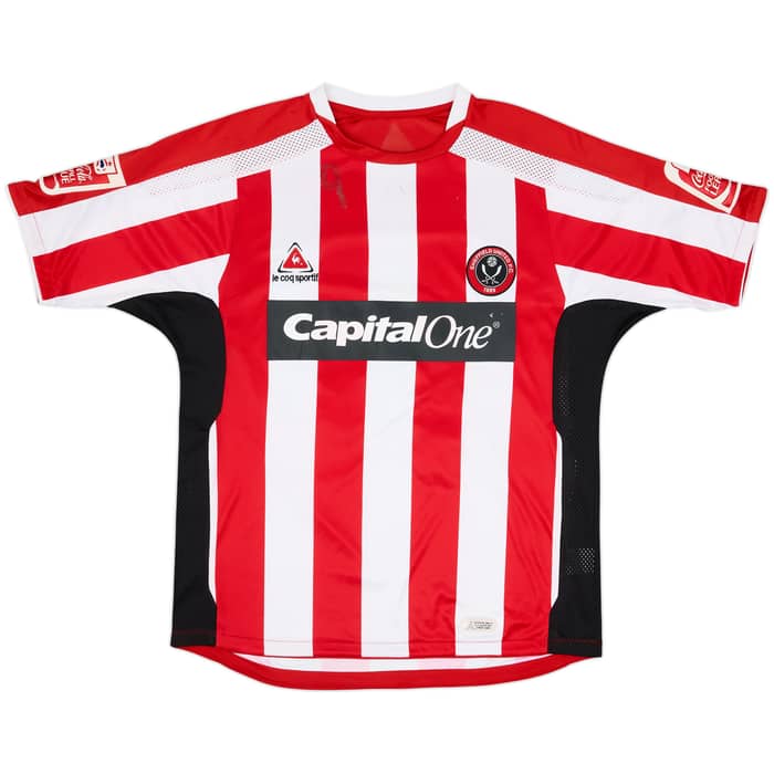 2007-08 Sheffield United Home Shirt Sharp #24 - 3/10 - (L)