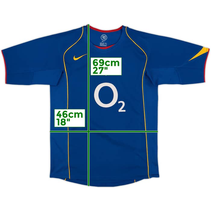 2004-06 Arsenal Away Shirt - 9/10 - (XL.Boys)