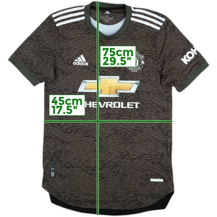 2020-21 Manchester United Authentic Away Shirt Cavani #7 - 7/10 - (S)
